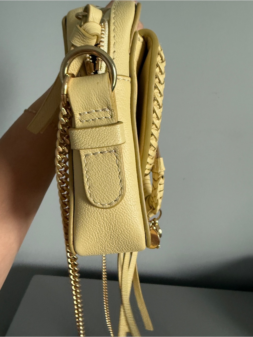 See by Chloé Joan Mini Camera Bag – Pale Yellow/Cream - Picture 10 of 10